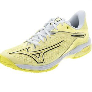 Worn only 3 times indoors: Women's Wave Exceed Tour 6 AC Tennis Shoes Yellow 8